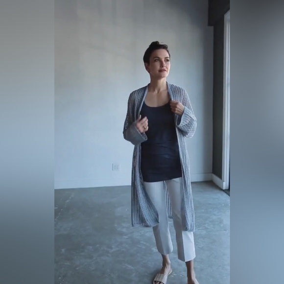 Málaga Cardigan Duster in Linen (Small) by Jarbo! - Picture 8 of 9